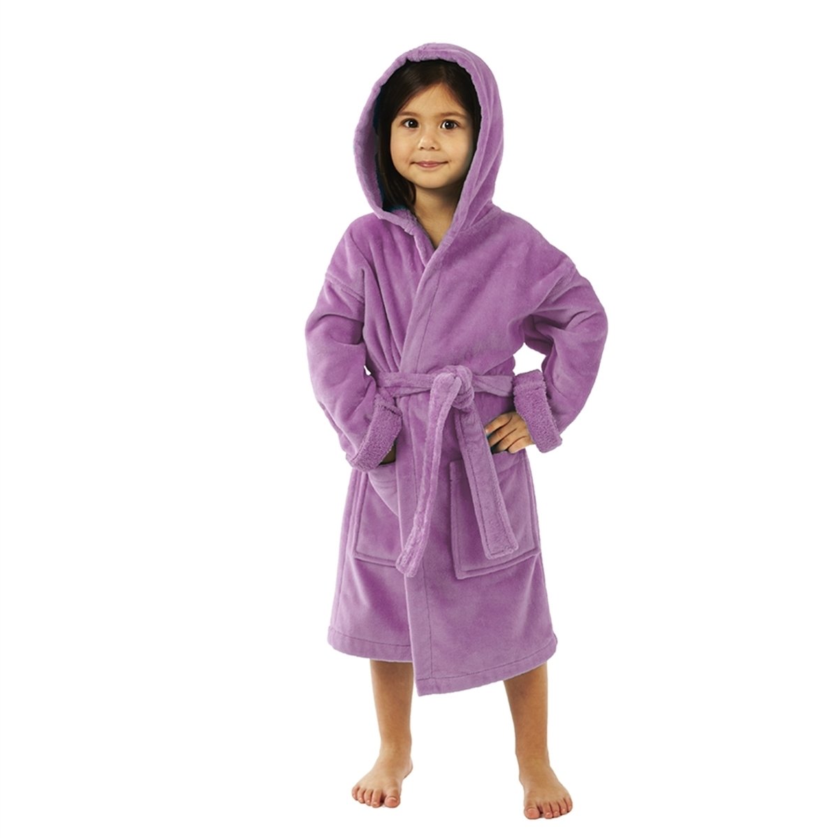 PARADOR® HOODED TERRY VELOUR 100% COTTON KIDS COVER UP