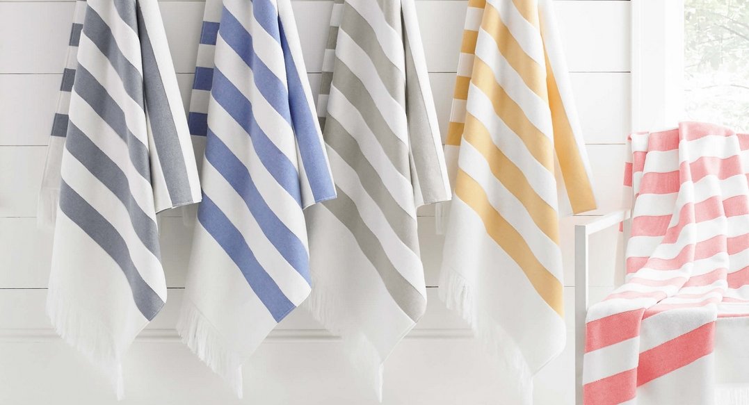 Sardan Striped Beach Towel