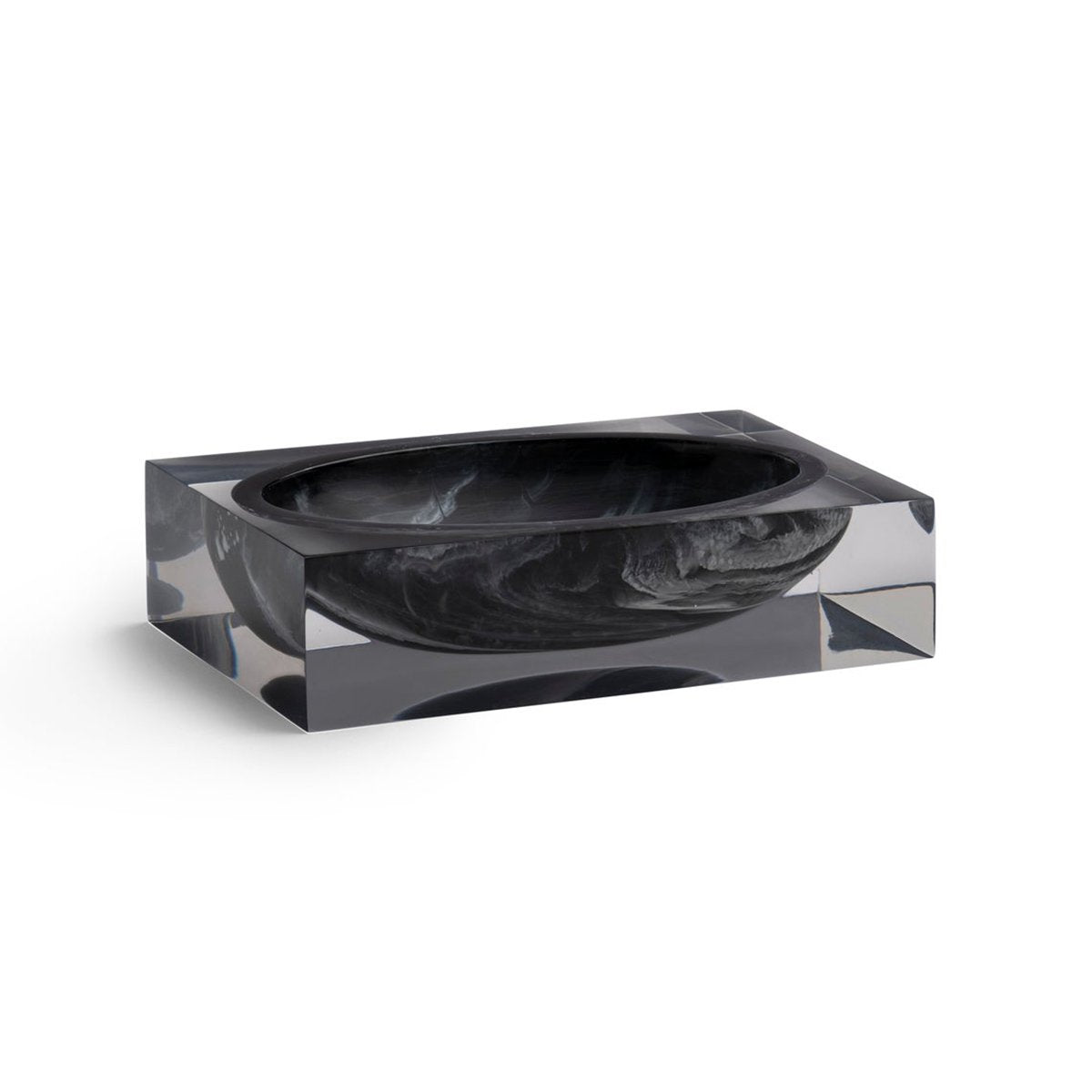 Bologna Black Resin Bath Accessories