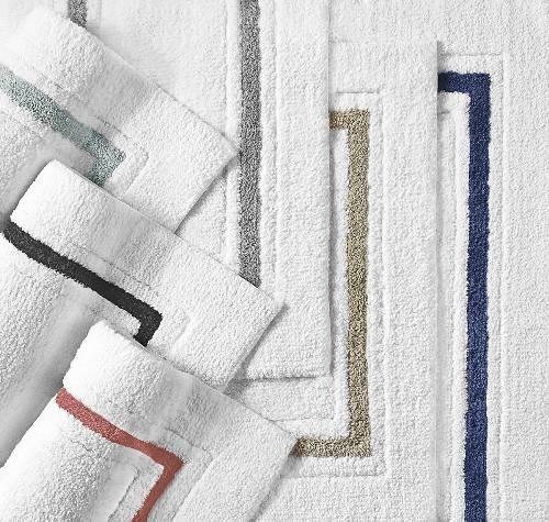 Kolezyum Stripe Bath Rugs