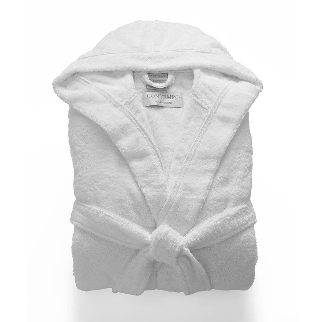 Babylon Supremely Plush-Soft Hooded Turkish Bathrobe, Personalize with Embroidery