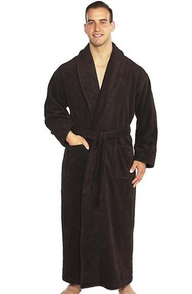 Shawl Turkish Robe - Espresso