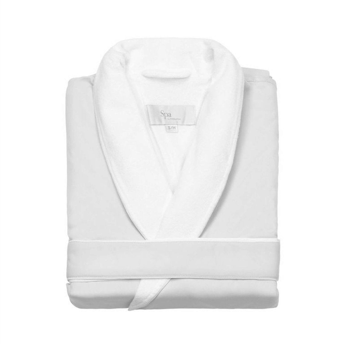 SPA Robe Personalized Luxury for Weddings, Anniversary, Graduations - 80% Cotton Terry / 20% Microfiber Polyester Exterior